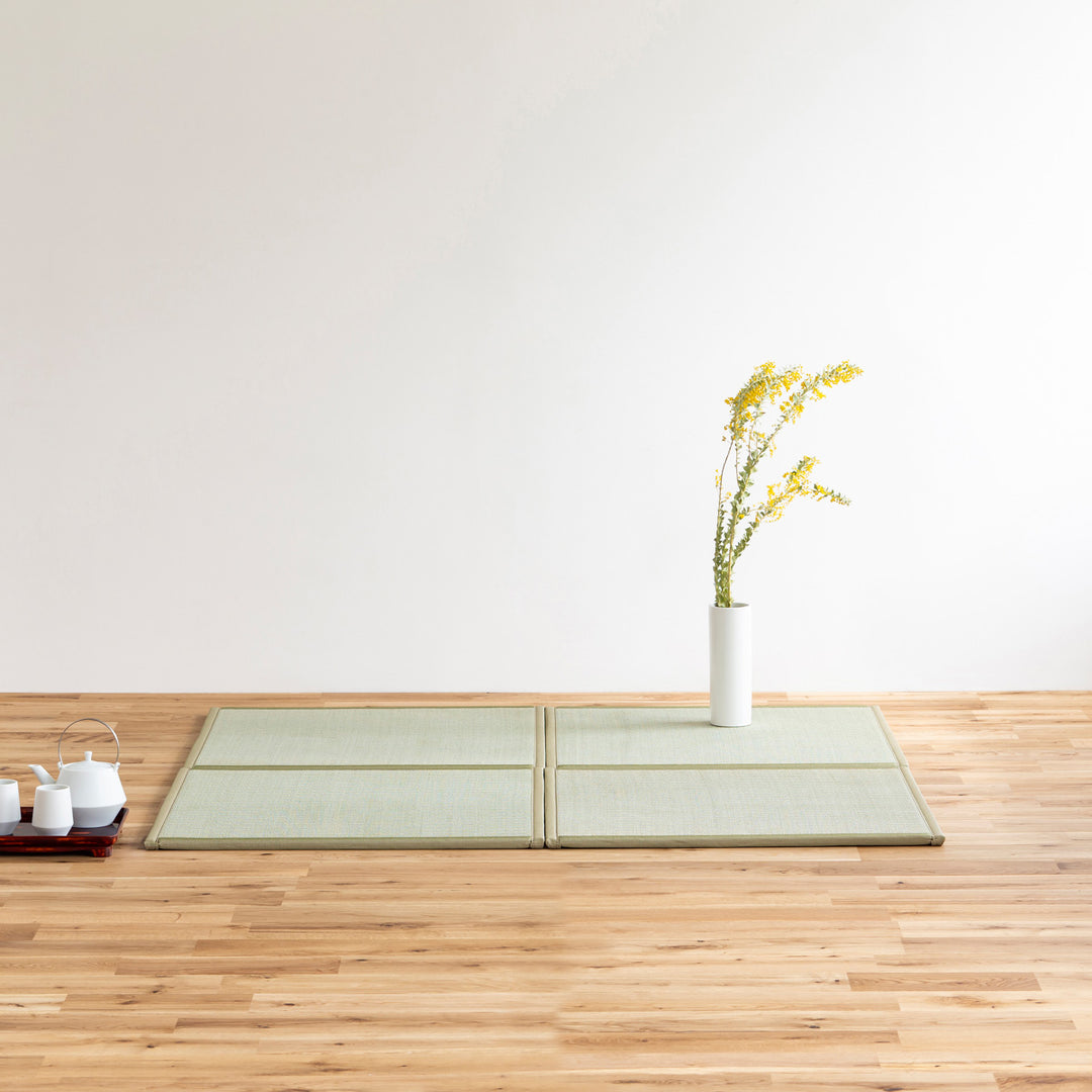 KANADEMONO カナデモノ　TATAMI　国産のい草　置き畳　4または4.5畳 TATAMI 国産のい草をつかった 置き畳 4.5畳 – KANADEMONO