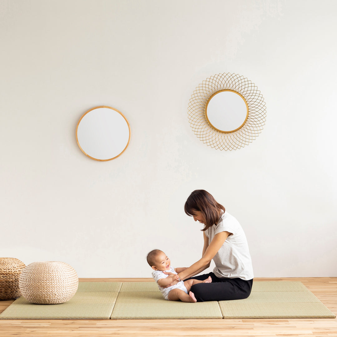 TATAMI 畳縁なしの洗練された 置き畳 スクエア（70×70） – KANADEMONO