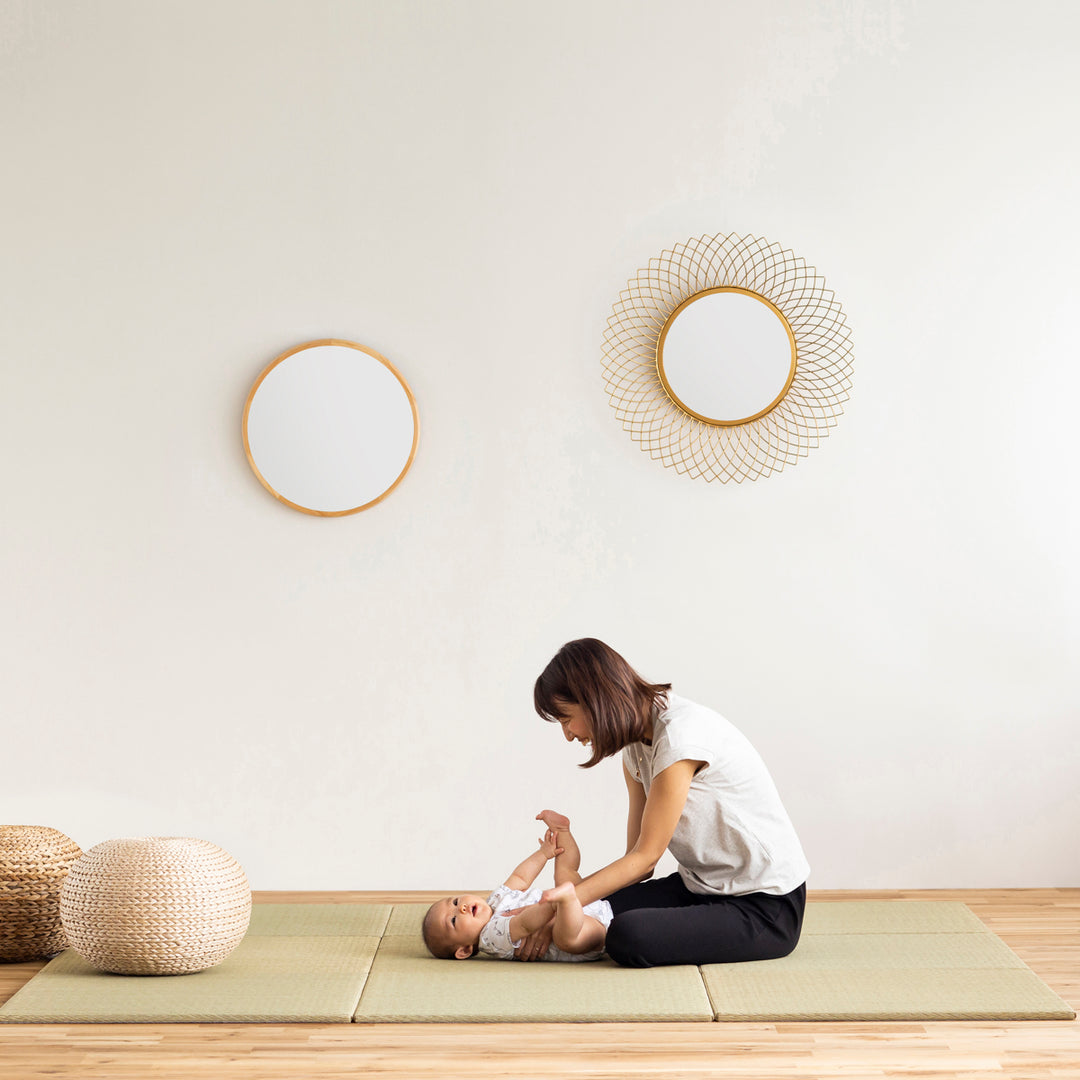TATAMI 畳縁なしの洗練された 置き畳 スクエア（70×70） – KANADEMONO