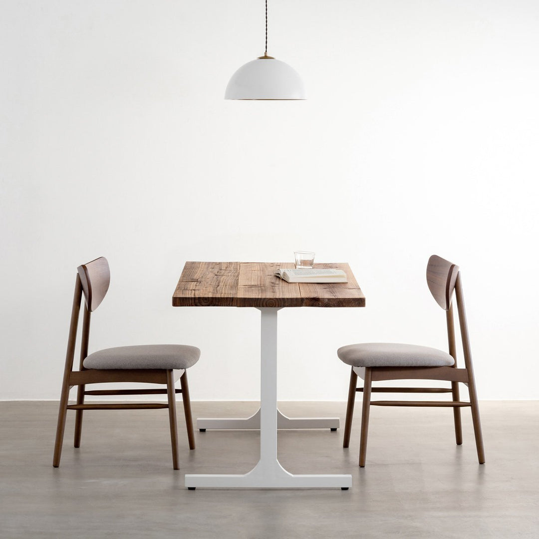 THE CAFE TABLE / 無垢 杉 ヴィンテージスタイル Black Steel