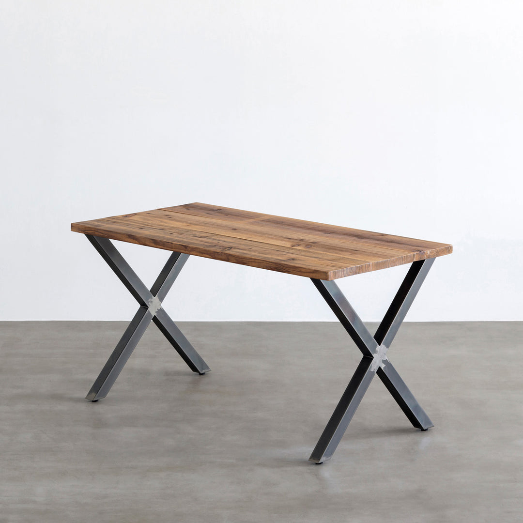 THE TABLE / 無垢 杉 ヴィンテージスタイル × Black Steel