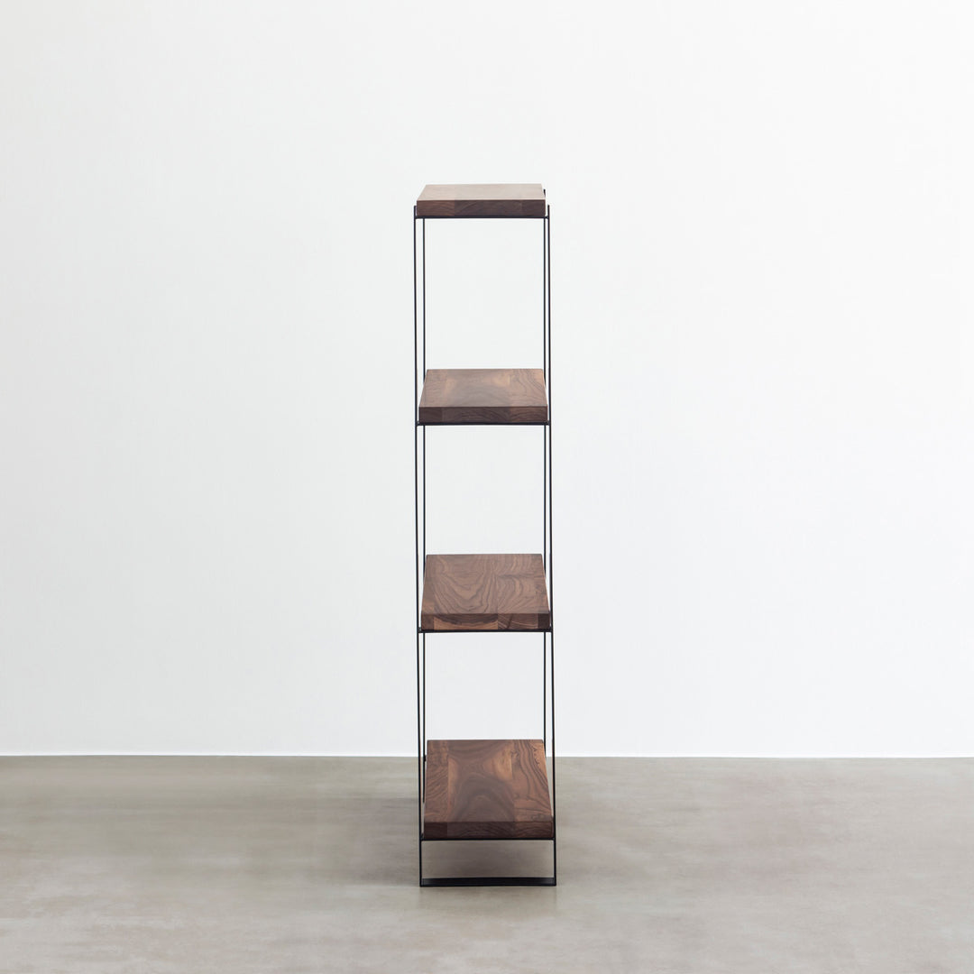 THE SHELF / 無垢 ウォルナット × Black Steel – KANADEMONO THE SHELF / 無垢 ウォルナット × Black Steel – KANADEMONO