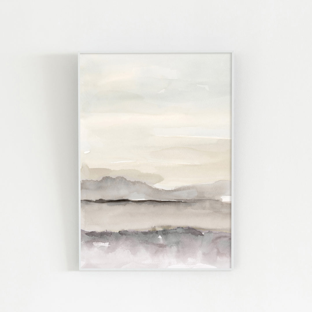 ALUMI Art Frame 暮らしにアートを Grayish × Cloud Watercolor
