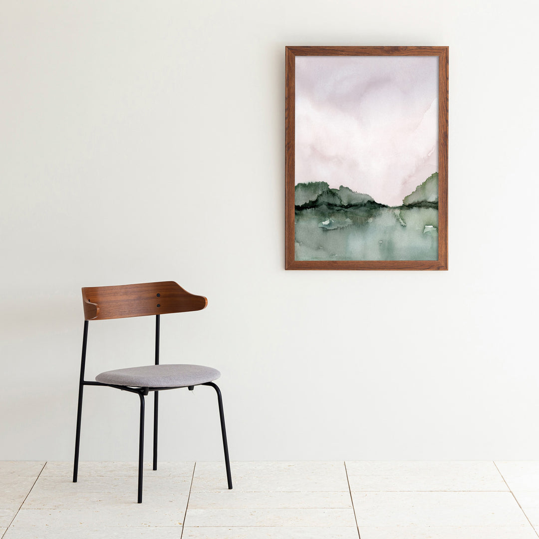 OAK Art Frame 暮らしにアートを Lavender + Green Watercolor