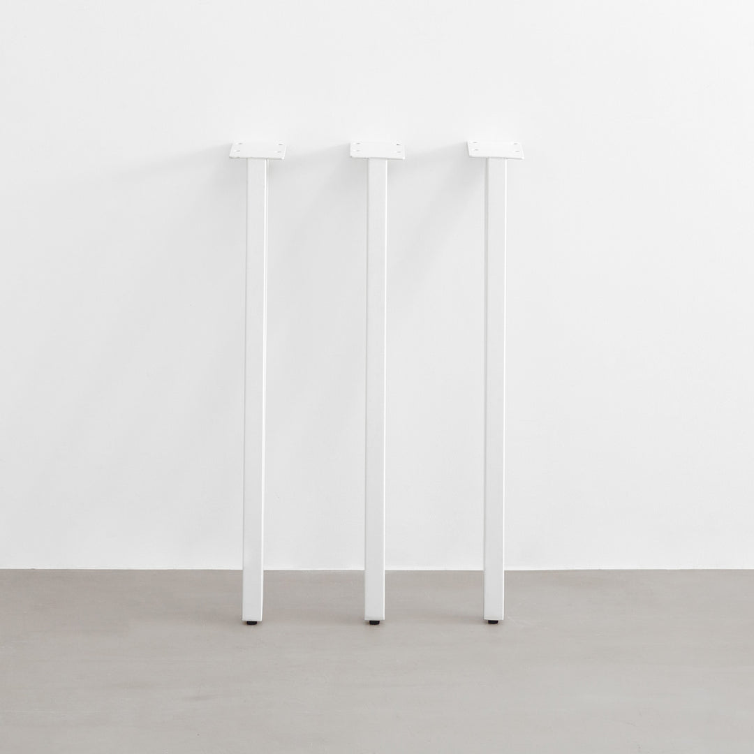 THE LEGS / 3 pin トライアングル × White Steel / 3本セット