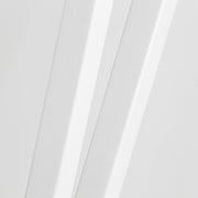Kanademonoの三角のホワイトアイアンチューブが華やかな印象のカフェテーブル脚3本セット（中部）