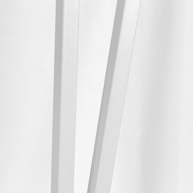 Kanademonoの三角のアイアンチューブが華やかな印象のホワイトトライアングルピン4本セット（単品1本・脚）