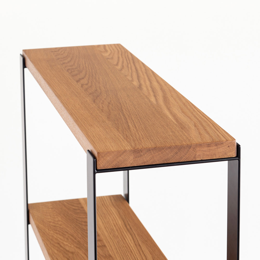 THE SHELF / 無垢 ホワイトオーク × Black Steel – KANADEMONO