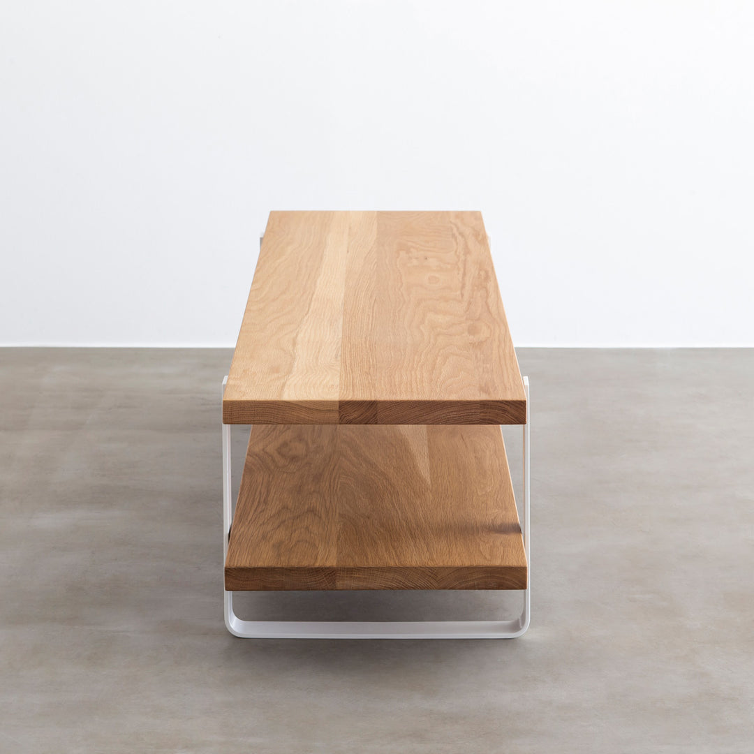 KANADEMONO かなでもの　テレビ台 THE TV BOARD / LOW TABLE ラバーウッド ブラックブラウン