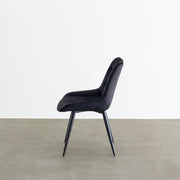 Elegant Velvet Box Stitch Chair