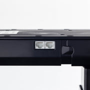 KANADEMONOのスマート電動昇降脚ブラックの単品画像（コントローラー差し込み口）