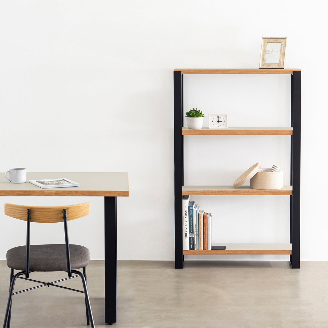 THE SHELF / リノリウム 全24色 × Black Steel – KANADEMONO