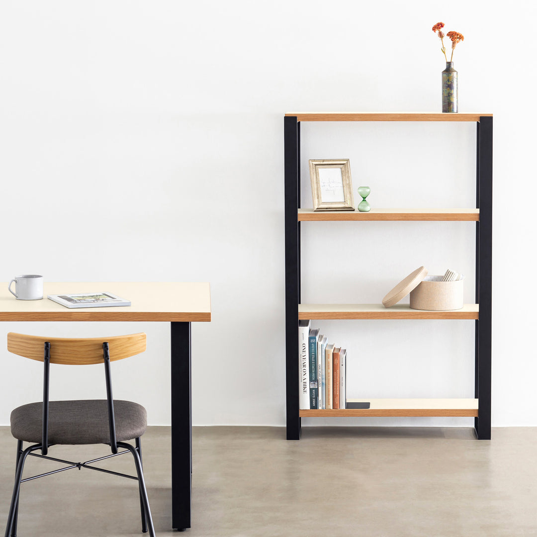 THE SHELF / リノリウム 全24色 × Black Steel – KANADEMONO