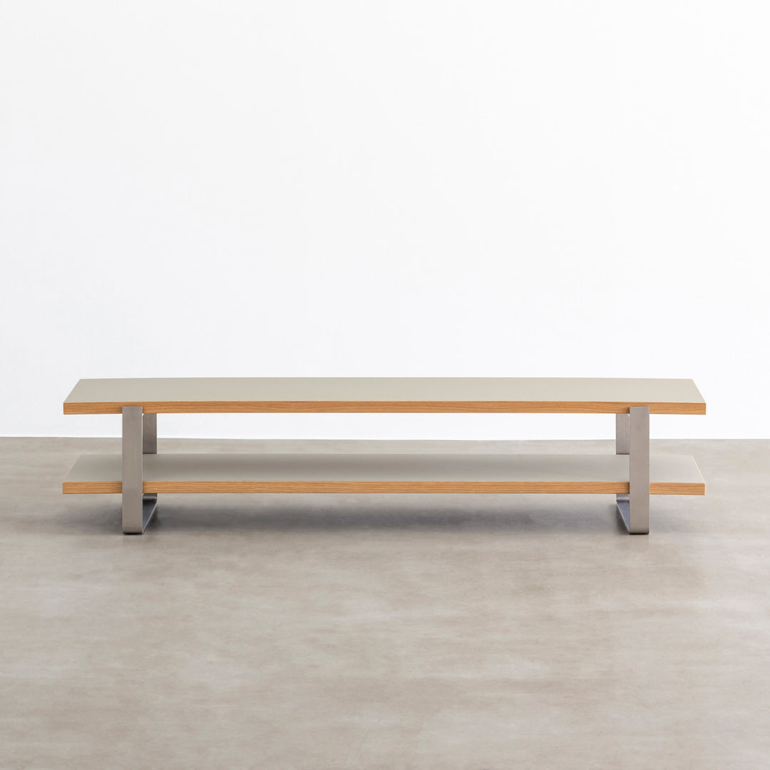 THE TV BOARD / LOW TABLE リノリウム 全24色 × Stainless – KANADEMONO