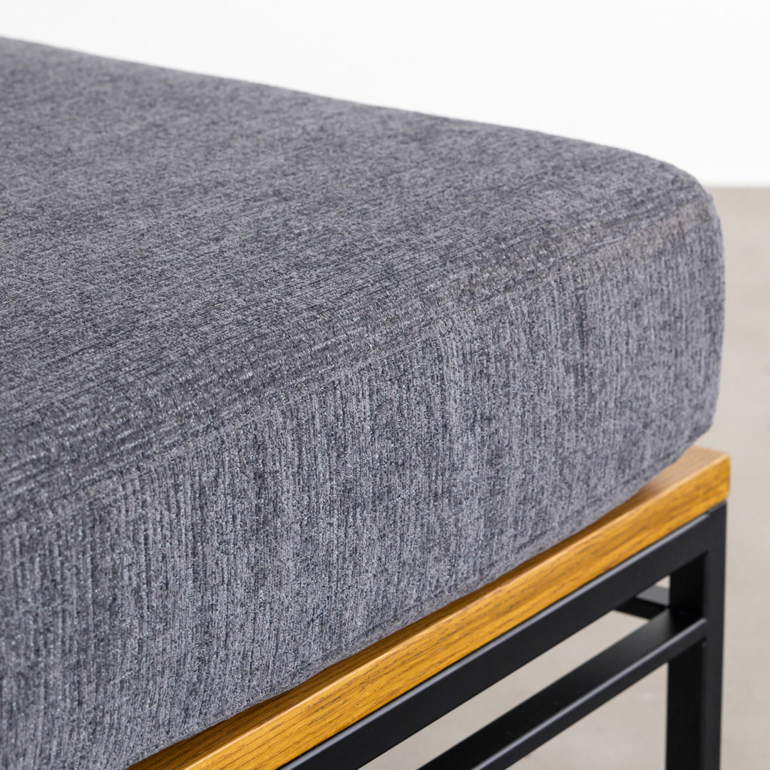 Wood × Steel コンビネーションソファ Ottoman – KANADEMONO