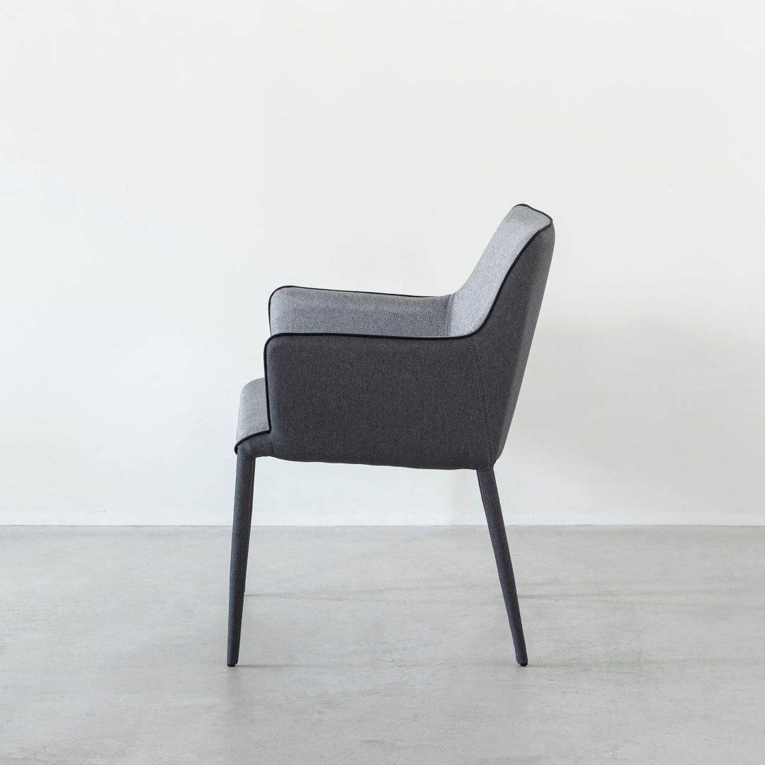 Two-tone Stylish Arm Chair – KANADEMONO