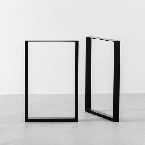 THE LEGS / レクタングル × White Steel / 2脚セット KanademonoWhiteRectangleLeg_Si