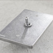 Aluminium Switch　アルミダイカスト プレート トグルスイッチ 1口