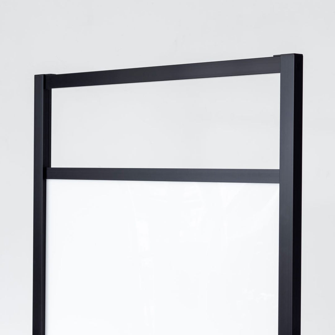 法人向け】Simple Design パーテーション Black（単品） – KANADEMONO