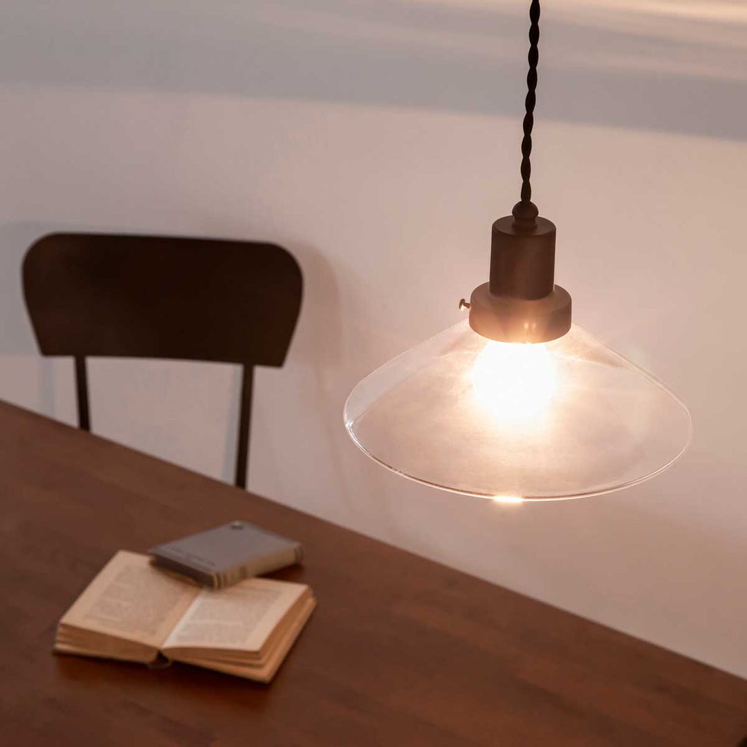 Handmade Glass Mini Shade Pendant Light – KANADEMONO