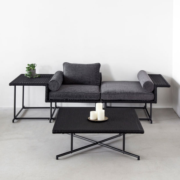 Outdoor Living Simple - Modern Single Sofa ＋Side Table – KANADEMONO