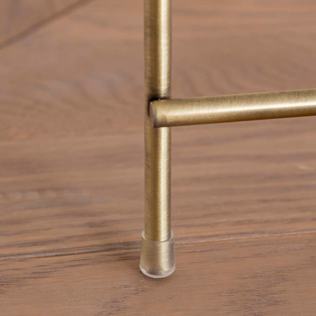 Round Modern Metal Side Table - M – KANADEMONO