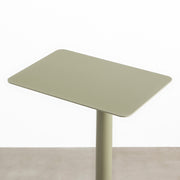自由に高さを変えられる、シンプルでミニマルなリードグリーン昇降サイドテーブル（天板）