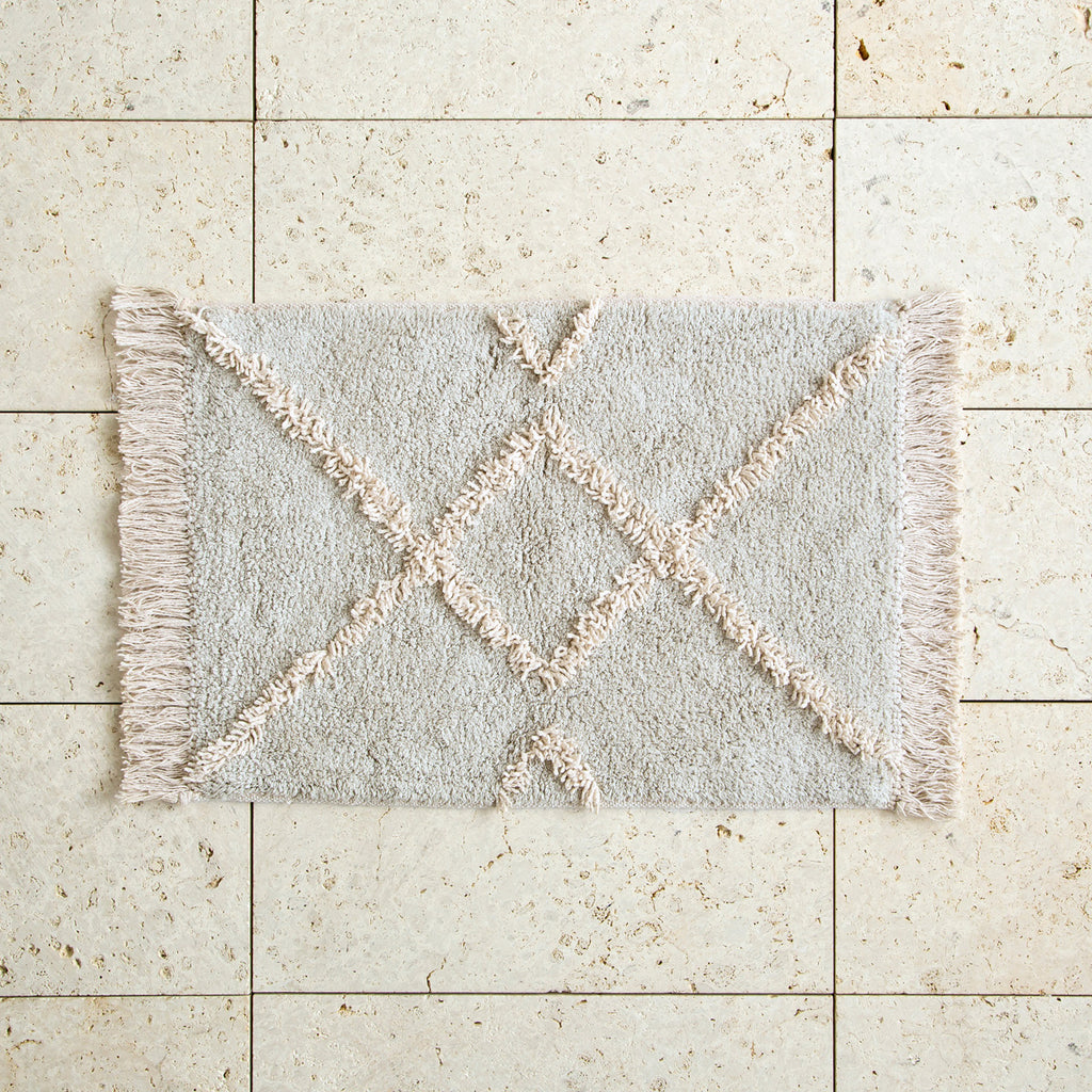 ラグ・カーペット KANADEMONO Shaggy Design Rug - Natural Shaggy Design Rug - Natural 140×200 – KANADEMONO