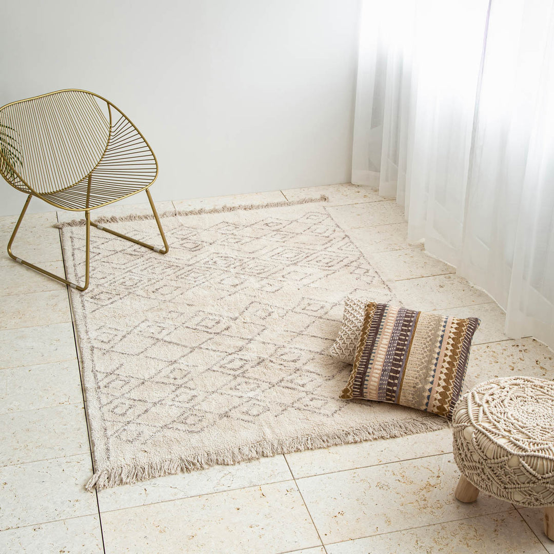 kanademono ラグ　Moroccan Design 140×200 kanademono ラグ Moroccan Design 140×200 Moroccan Design Tufted Rug