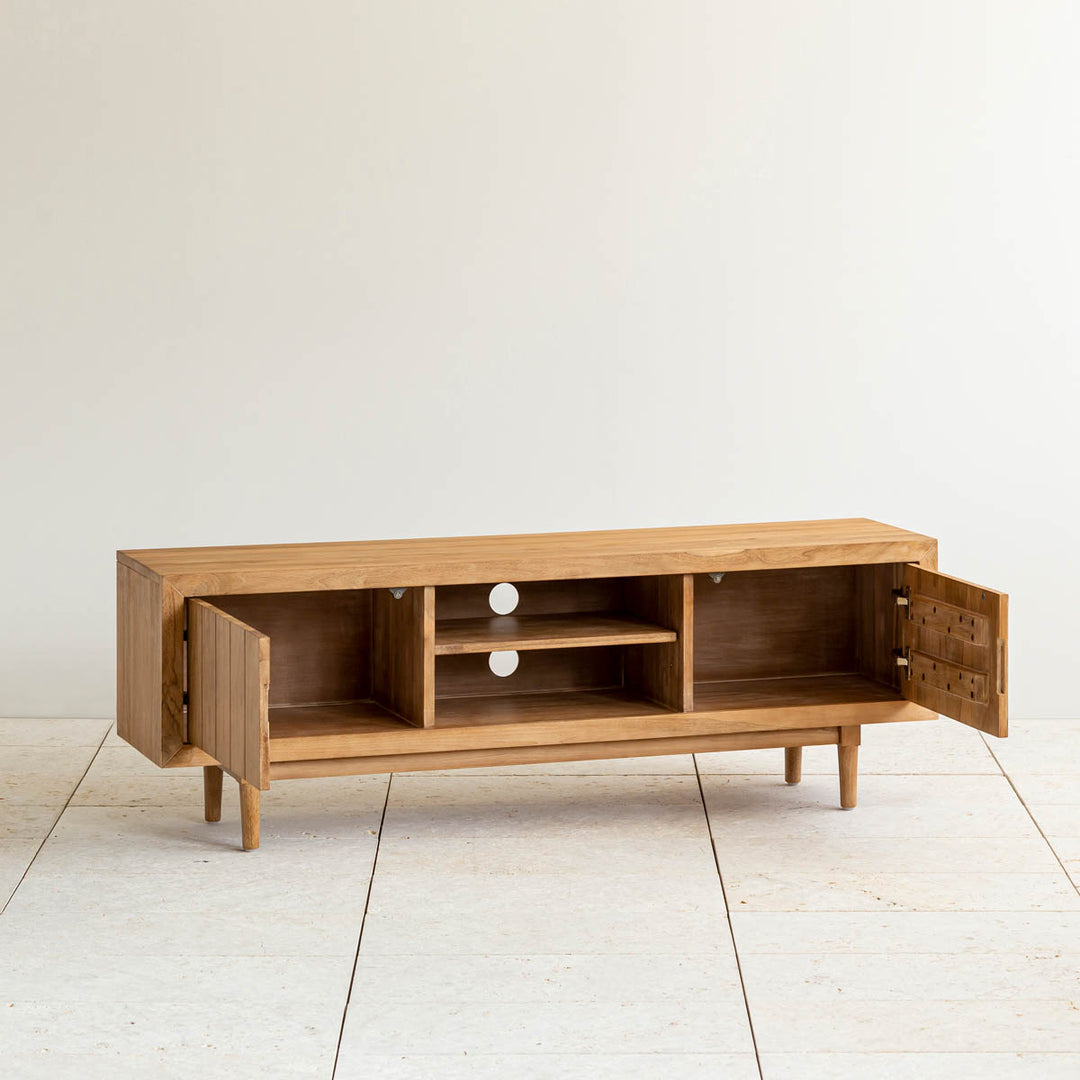 北欧家具』SAC WORKS サイドテーブル チーク材 無垢材 北欧家具』SAC