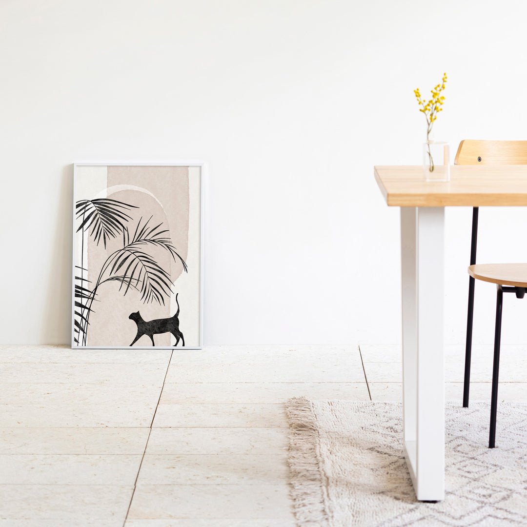 KANADEMONO Abstract #1 アートポスター・アルミフレーム Neko #1 アートポスター・アルミフレーム セット – KANADEMONO