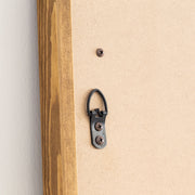 KANADEMONOのオーク突板の木枠とパイン材の縁を組み合わせたナチュラルなウッドミラー（背面4）