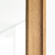 KANADEMONOのオーク突板の木枠とパイン材の縁を組み合わせたナチュラルなウッドミラー（木枠3）