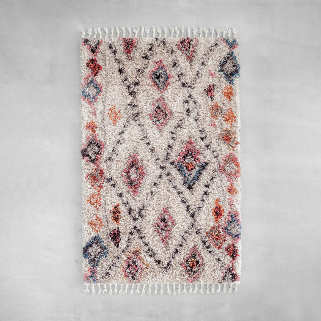 Diamond Trellis Azilal Rug 120×180 – KANADEMONO