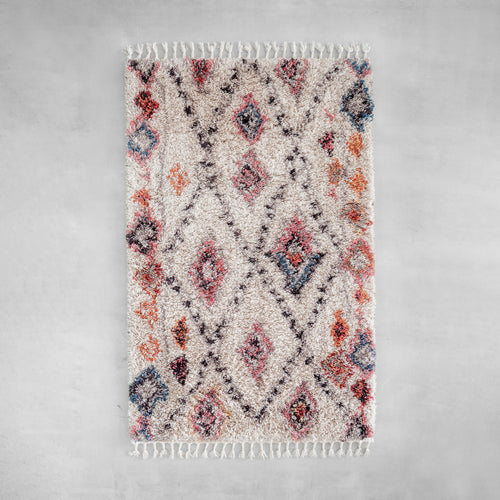 Diamond Trellis Azilal Rug 120×180 – KANADEMONO