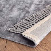 Soft Plush Plain Rug - Silver 170×240 – KANADEMONO