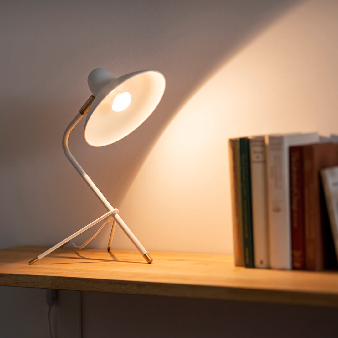Elegant - Brass Modern Table Lamp – KANADEMONO