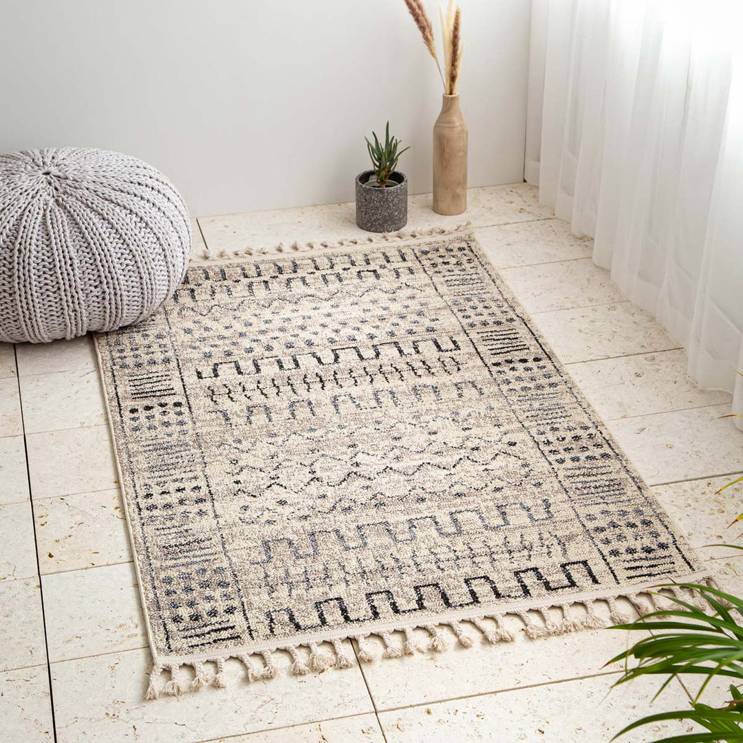 Ancient Sketch Ethnic Rug 120×180 – KANADEMONO Ancient Sketch Ethnic Rug 120×180 – KANADEMONO