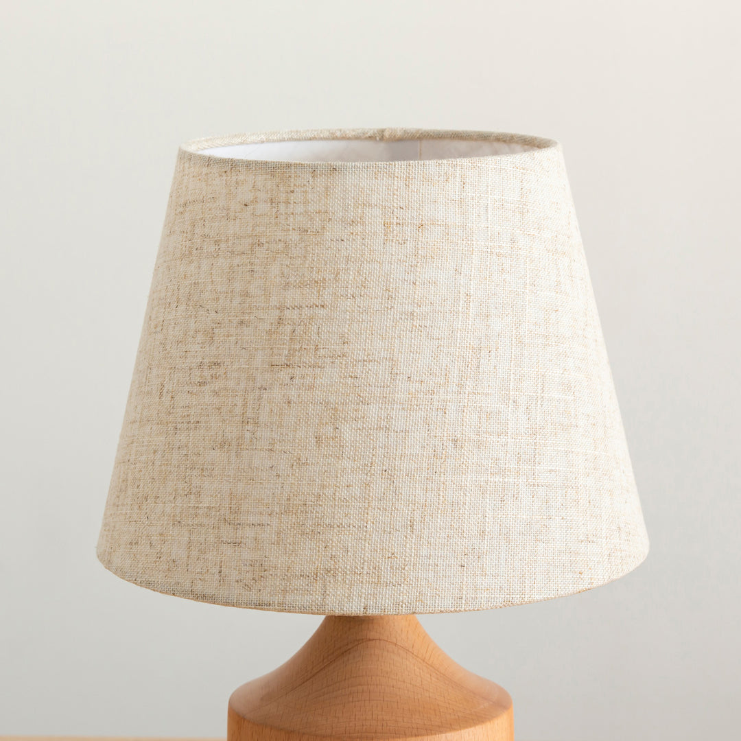 Wood × Fabric ビーチ材 テーブルランプ – KANADEMONO