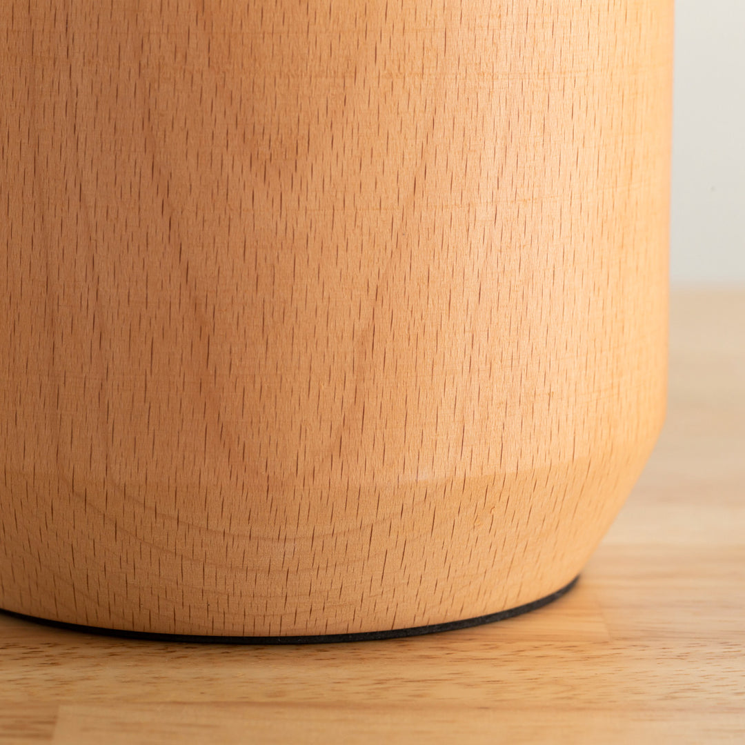 カナデモノ　Candle × Glassバーチ材 テーブルランプタッチ式 Wood × Fabric ビーチ材 テーブルランプ – KANADEMONO