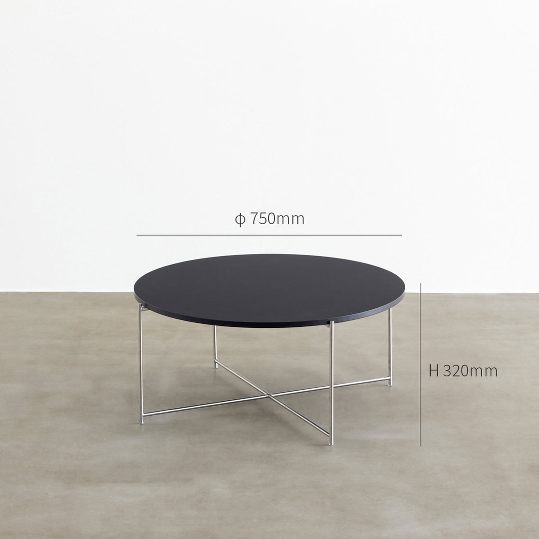 XbaseTABLE_StainlessLeg_RoundT