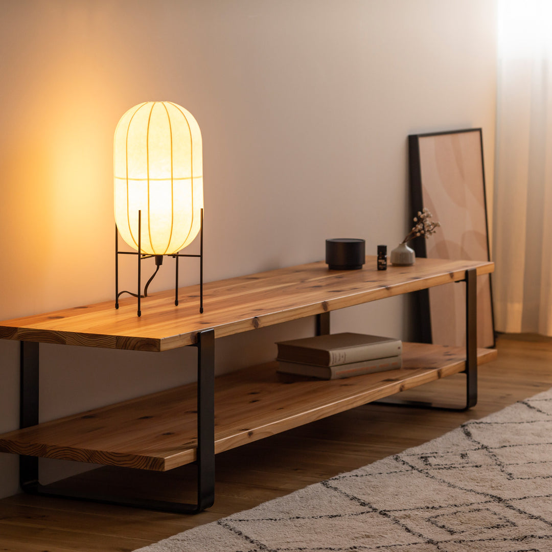 Cocoon Lamp 和紙を使ったテーブルランプ – KANADEMONO
