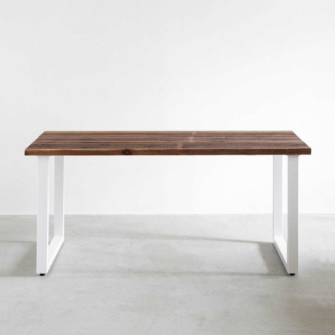 THE TABLE / 無垢 杉 ヴィンテージスタイル × White Steel