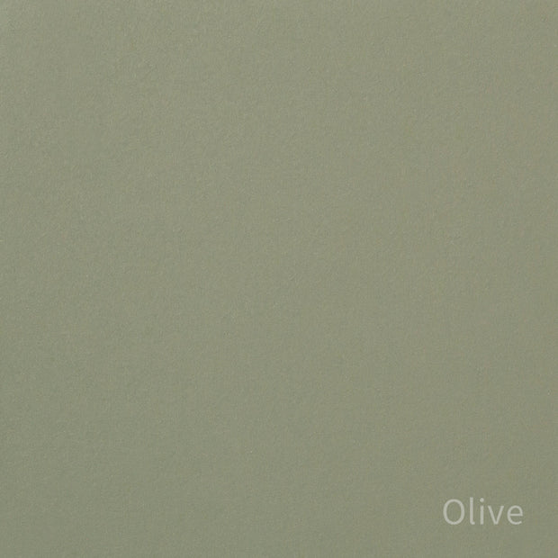KANADEMONOのリノリウム天板(Olive)の色見本