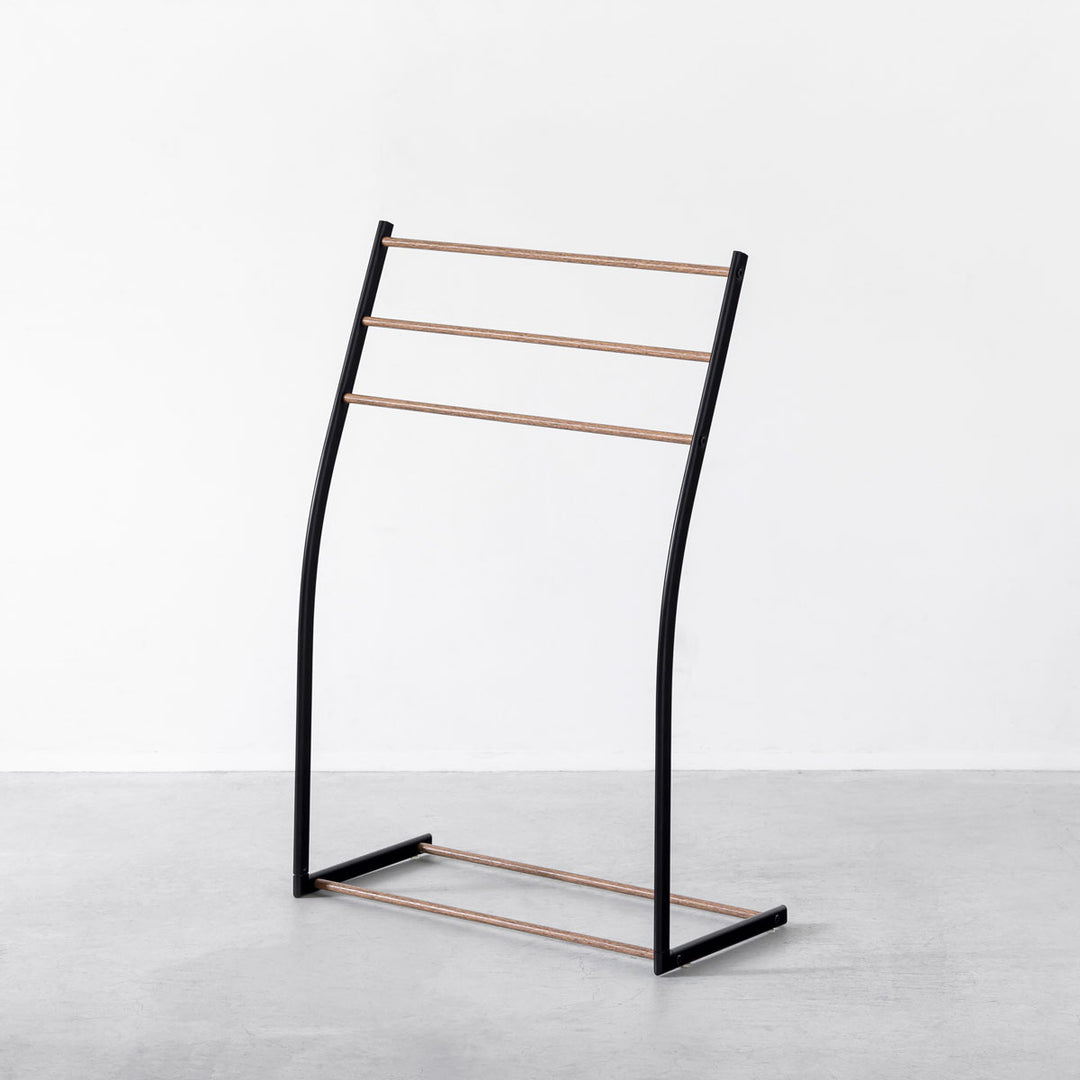 シンプル ＋ ナチュラル スチール製 タオルハンガー – KANADEMONO